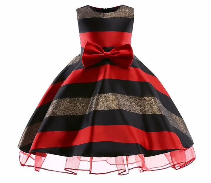 Bloem Meisje Jurken voor Trouwjurken Baby Meisjes Designer Kleding Kinderkleding Prinses Kinderen Uitblijven Party Ball Town Jurken LF030E