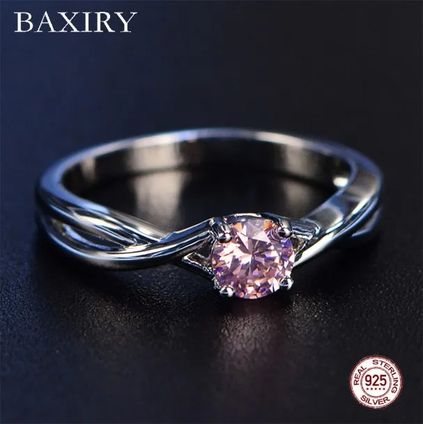 Trendy Gemstones Amethyst Silver Ring Blue Sapphire Ring Silver 925 Jewelry Aquamarine Rings For Women Engagement Rings