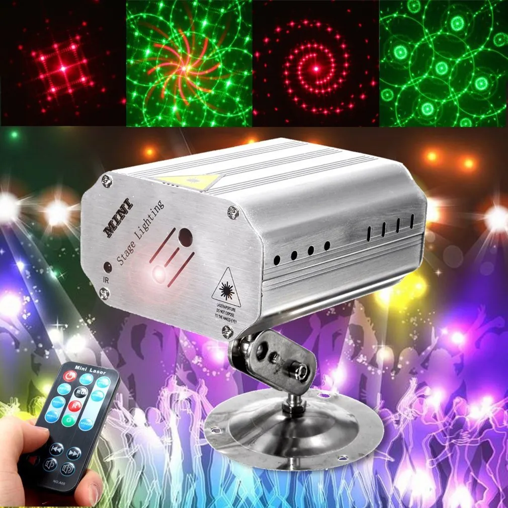 Голосовое Управление Музыка Ритм Вспышка Светодиодный Лазерный Проектор  Stage DJ Disco Light Club Танцевальная Вечеринка LightS Сценическое  Освещение От 1 948 руб. | DHgate