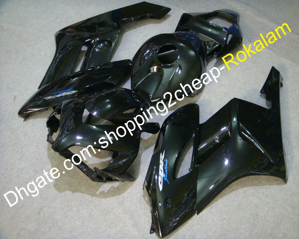 ABS Plastic Fairings For Honda CBR1000 RR 2004 2005 CBR1000RR 04 05 Whole Black Body Work Fairing Aftermarket Kit (Injection molding)