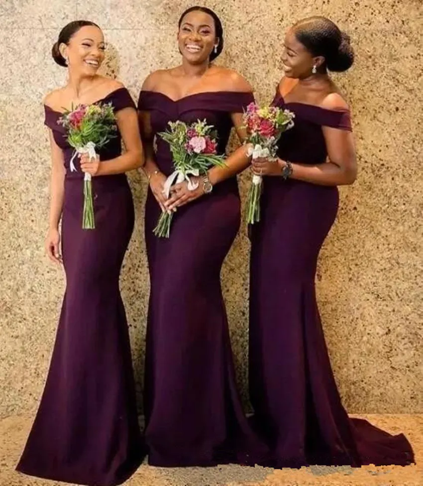 2020 New South African Bridesmaid Dress Cheap Summer Country Garden Church Wedding Party Guest Maid of Honor Gown Plus Size Custom Made 4632