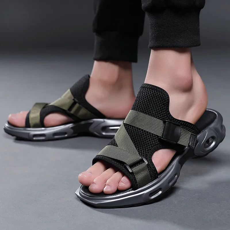Cushion slippers for hot sale men