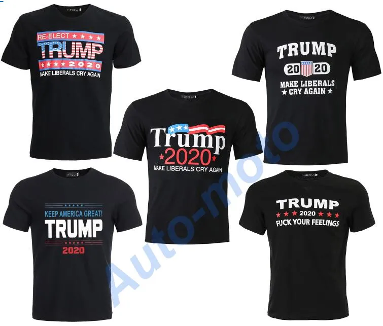 5 Stilleri Erkekler Donald Trump PresidentT Gömlek S-3XL Homme O-Boyun Kısa Kollu Gömlek Pro Trump 2020 T-Shirt pamuk kısa kollu baskılı T-shirt