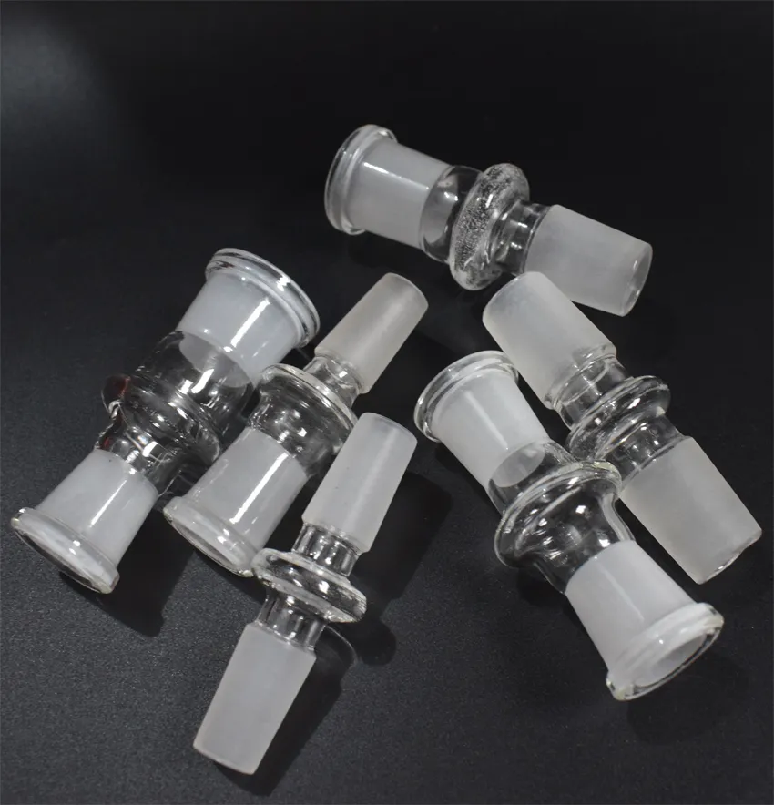 High Quality Glass Adapter Female Male 10mm 14mm 18mm To 10mm 14mm 18mm Bong Adapters glass adapter for Oil Rigs Bongs