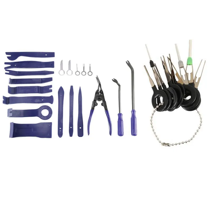 Kit 20 outils pour démontage dépose auto radios - Pinces et