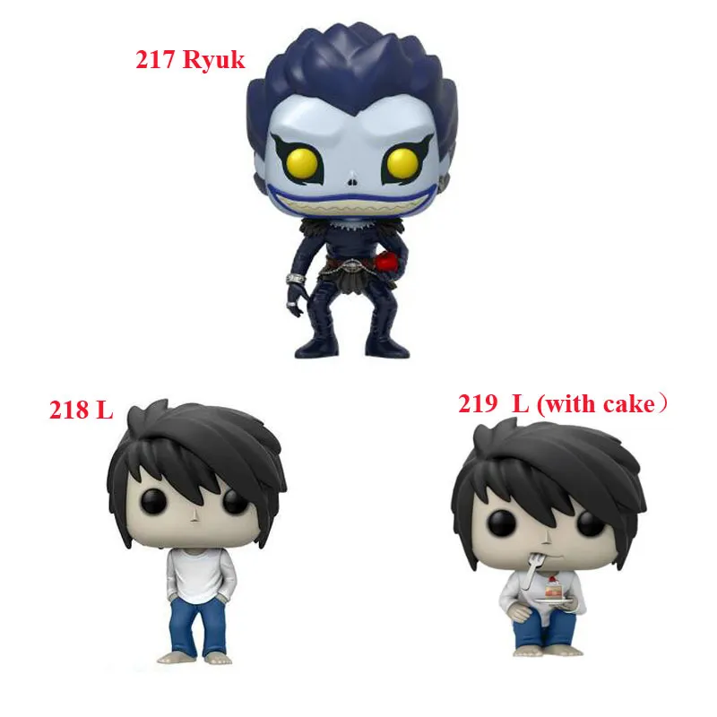 Death note l with on sale cake funko pop