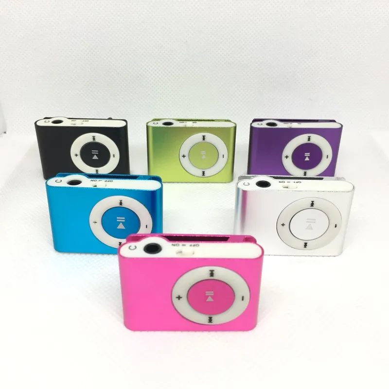 DHL Free Mini Clip MP3 Player Without Screen Support Micro SD TF Card