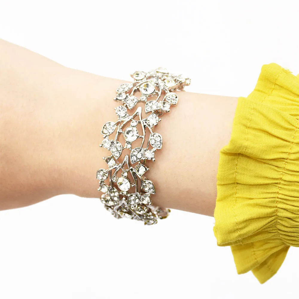 Buy An Elegant & Trendy Rose Gold Bride Bracelet for Your Wedding Day! –  PoetryDesigns