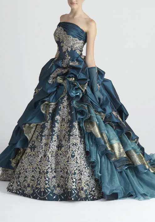 Stella de libero wedding dress top
