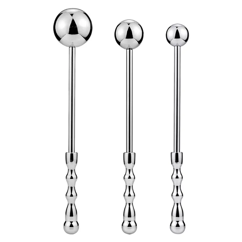 Metalen Hand-held Ronde Bal Anale Plug Vagina Diepe Massage Stimulatie Butt Plug Bal Haak Adult Sex Toy producten Anus Dilatator