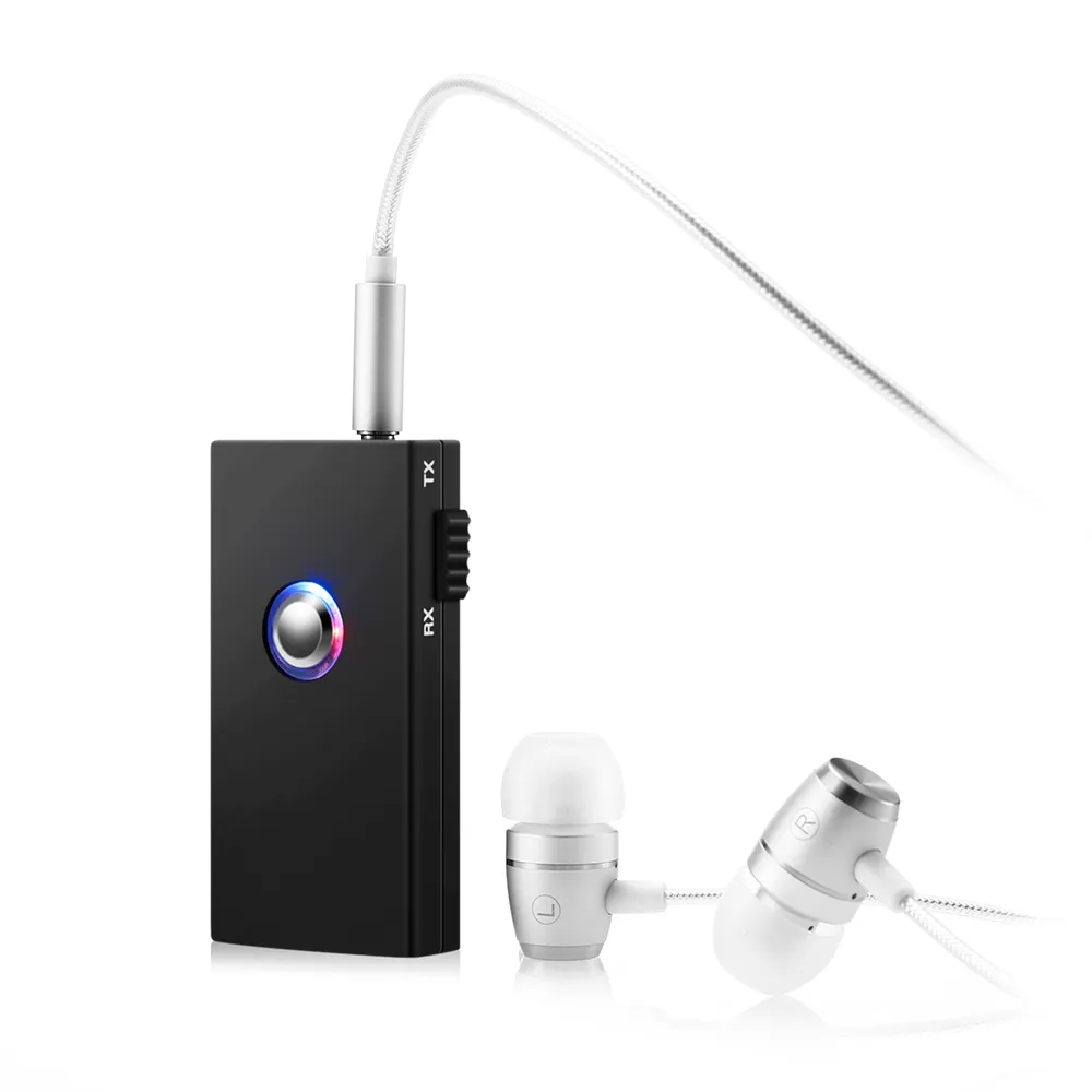 Zeepin BTI - 010 Auto Bluetooth-zenderontvanger voor 3,5 mm audio-apparaat