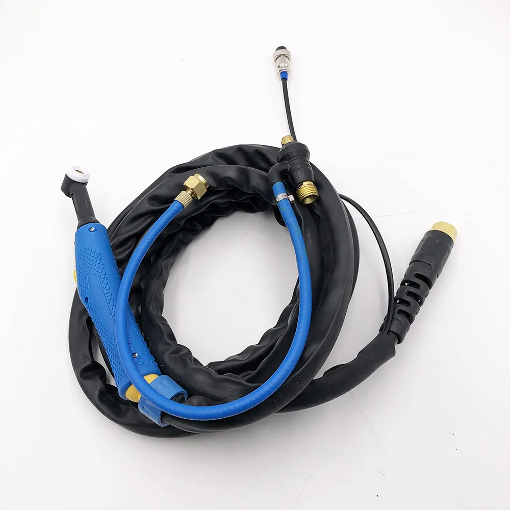 DKJ10-25 Dinse Adaptor Quick Connector With Complete 4M Blue Head Body TIG-9 WP-9 WP9 TIG Welding Torch