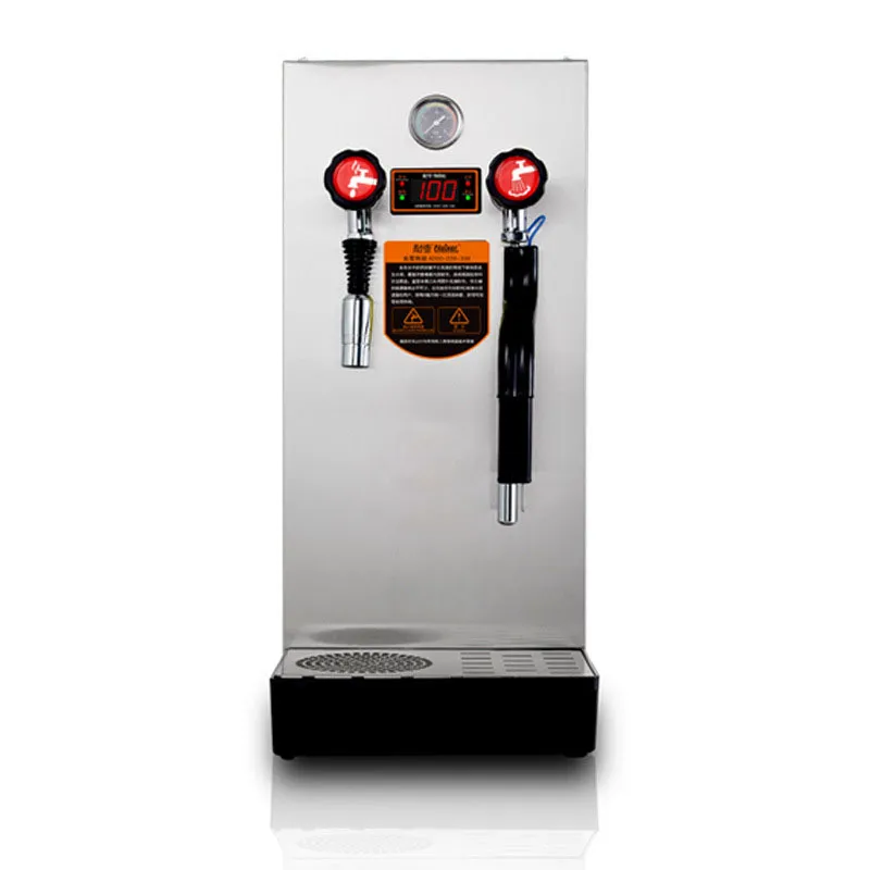 Elektrisk ångvattenpanna Tea Boiler Milk Bubble Maker Machine Espresso Kaffe Mjölk Skum Maskin Tea Extractor