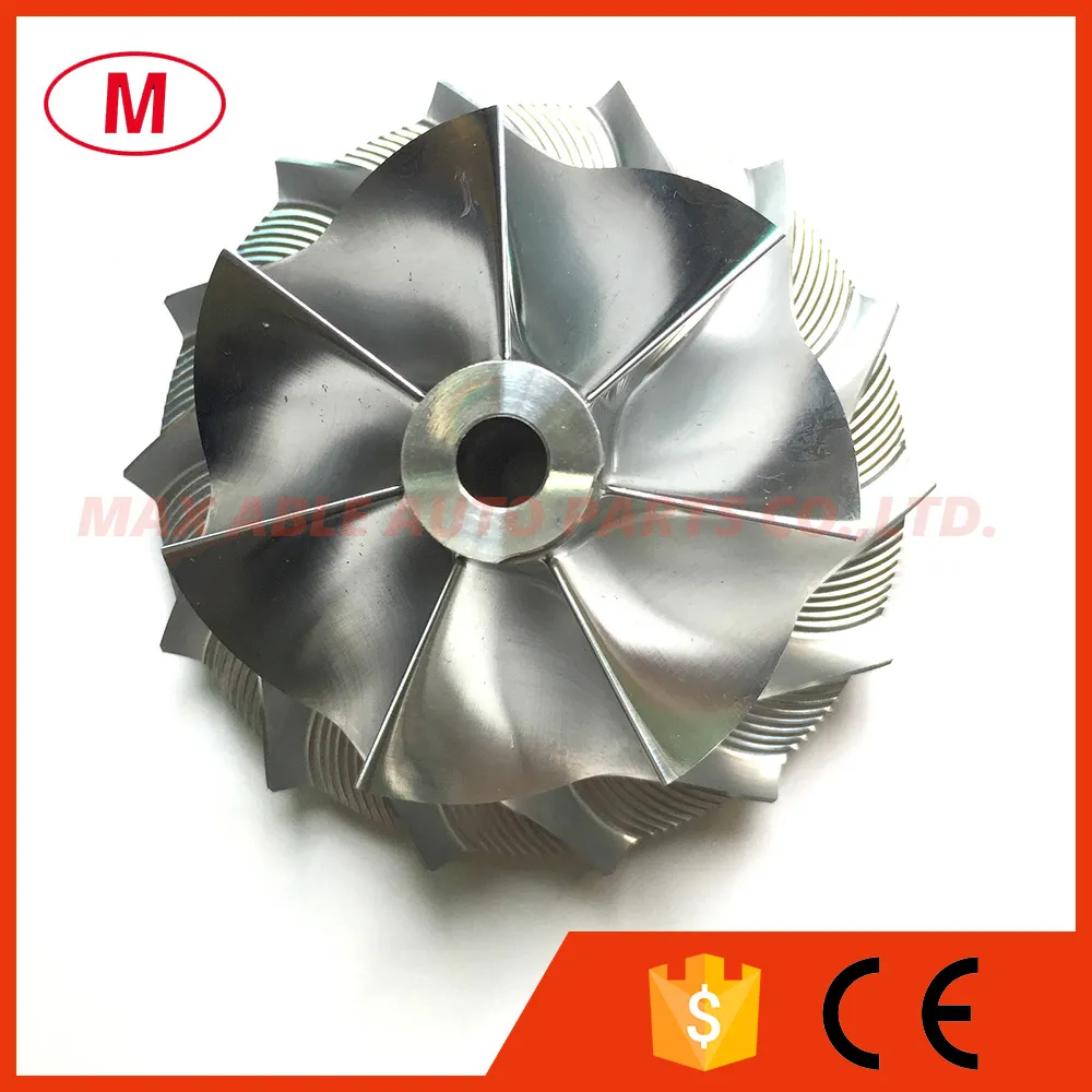 S300 316538 64,49/88,55 mm 7+7 Blades Turbo Sklepressor Celgsor/Aluminium 2618/Filling Wheel dla 318974/316536 Turbodelgera/Chra