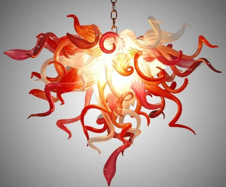 Contemporary Blown Murano Glass Chandeliers Lighting Modern Hotel Decor Borosilicate Glass Artistic Lamps DIY Glass Lightings