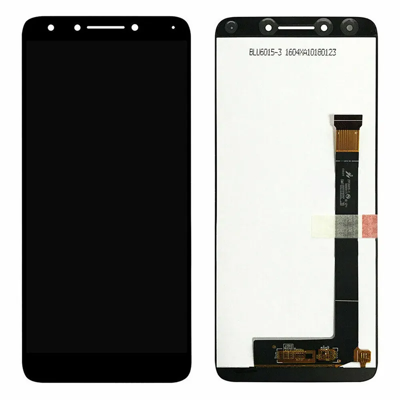 Dla alcatel 7 6062 Panele wyświetlacza LCD 6062W 6062Z Tmobile Revvl 2 plus 6,0 calowy ekran Brak ramek Części zamienne czarny