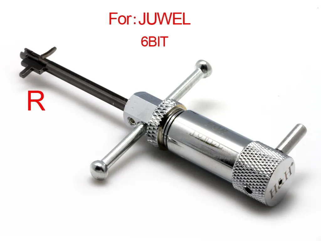 Nytt befruktningsplockverktyg (höger sida) för Juwel 6bit, låsplockverktyg, låssmedverktyg