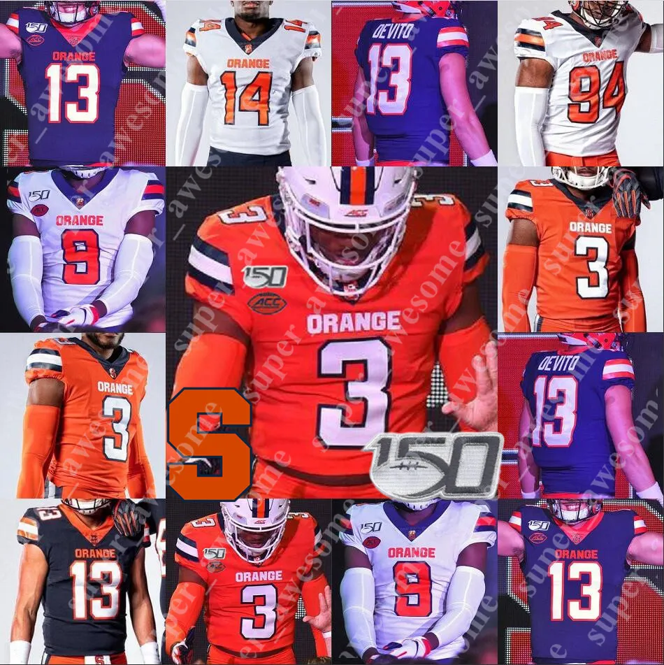 Syracuse Ernie Davis Browns Jersey Syracuse Orange Football Jersey