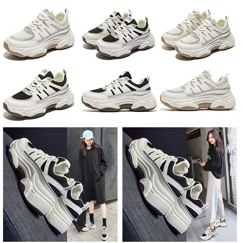Gratis Run Women Old Dad Shoes Triple White Black Fashion Ademend Comfortabele Trainer Sport Designer Sneakers 35-40
