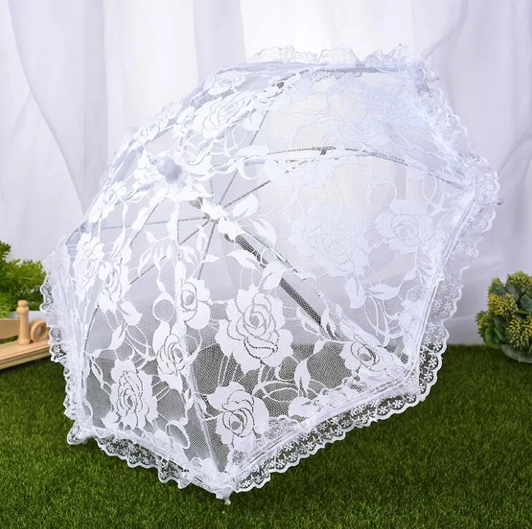 thumbnail image 2 of White Lace Umbrella Vintage Wedding Lace Decorative Umbrella Filipiniana Princess Lolita Umbrella I.1398726404 2 of 14