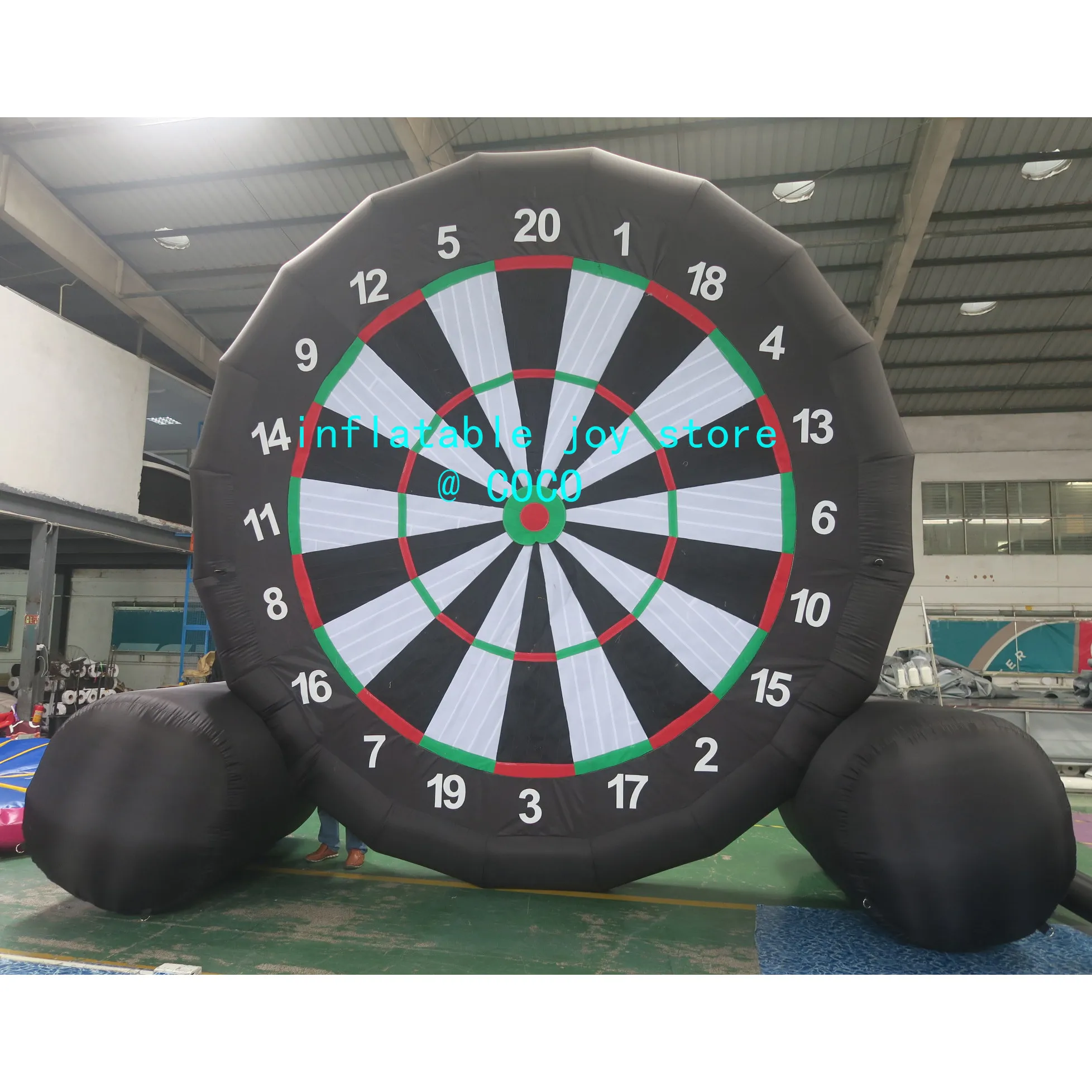 5m/17ft Inflatable Soccer Dart Board Game For Sale, Cheap Inflatable