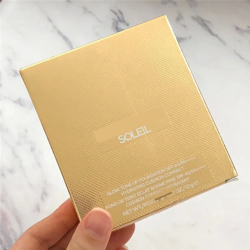 Brand Foundation Poduszka Soleil Glow Tone Up $ PF40 Hydrating Compact Makeup