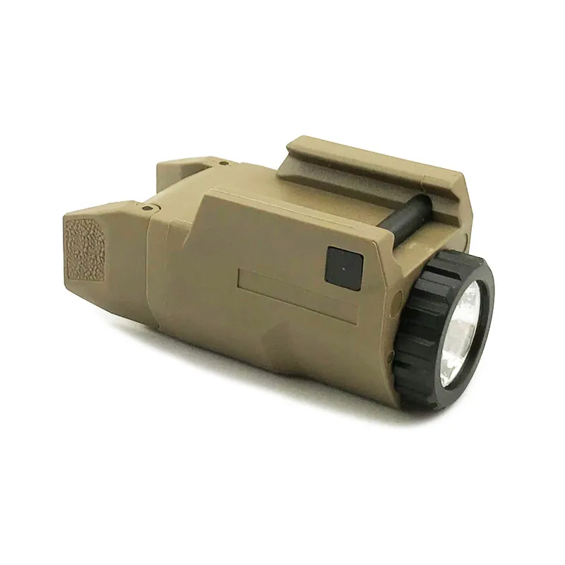 LED pistola torcia tattica Mini APL-C 400 lumen luce bianca costante e momentanea e Strobe modalità di fucile pistola Torcia