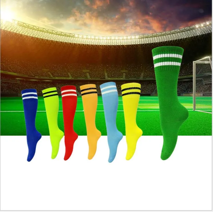 Over the knee football socks sweat-absorbent breathable thin section wear-resistant high elastic sports socks