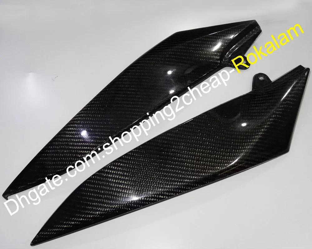 Fibre de carbone réservoir couvercles latéraux Panneaux Carénage Partie pour Yamaha YZF 1000 R1 YZF 2004 2005 2006 YZF-R1 04 05 06 Panneau de couverture