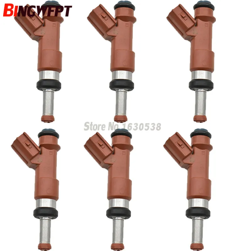 6pcs/lot 23209-31050 23250-31050 23250-0P040 Fuel injector for Toyota Avalon Camry Highlander RAV4 Sienna Venza 3.5L V6