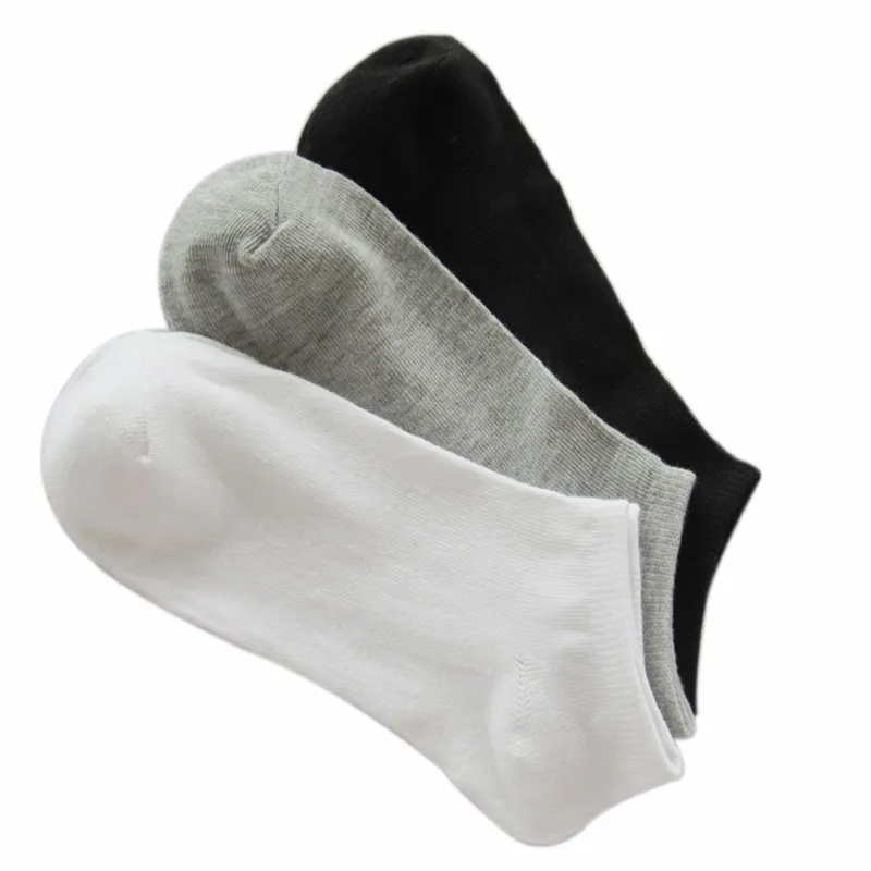 10pairs High Quality Men's Boat Sock Polyester Breathable Casual Meias Masculino Socks For Men Chaussettes Homme