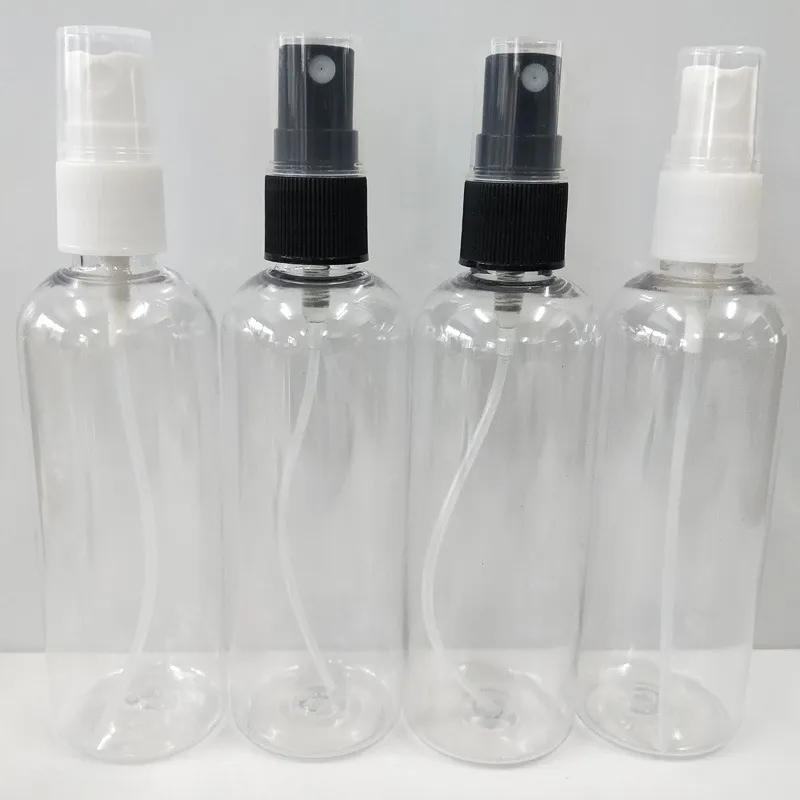 50ml PET 빈 플라스틱 미스트 스프레이 병 화장품 보 텔라 렐렌 가능한 여행 서브 버틀 디스펜서 펌프 리필 가능한 화장품 미세 안개 병