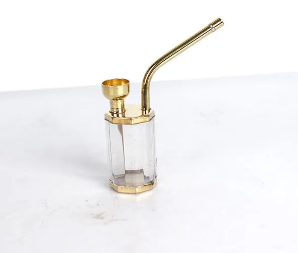 Metal Water Pipe Trumpet Transparent Water Pipe Copper Tobacco Pot In Stock  From Cwy02283, $4.39