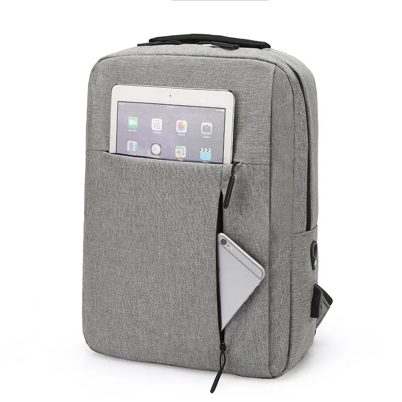 15 -дюймовый рюкзак для ноутбука USB Зарядка против кражи рюкзак мужски путешествуют в рюкзак водонепроницаемая школьная сумка мужчина 2221