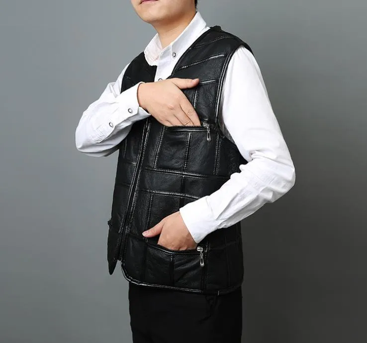 6xl clearance leather vest
