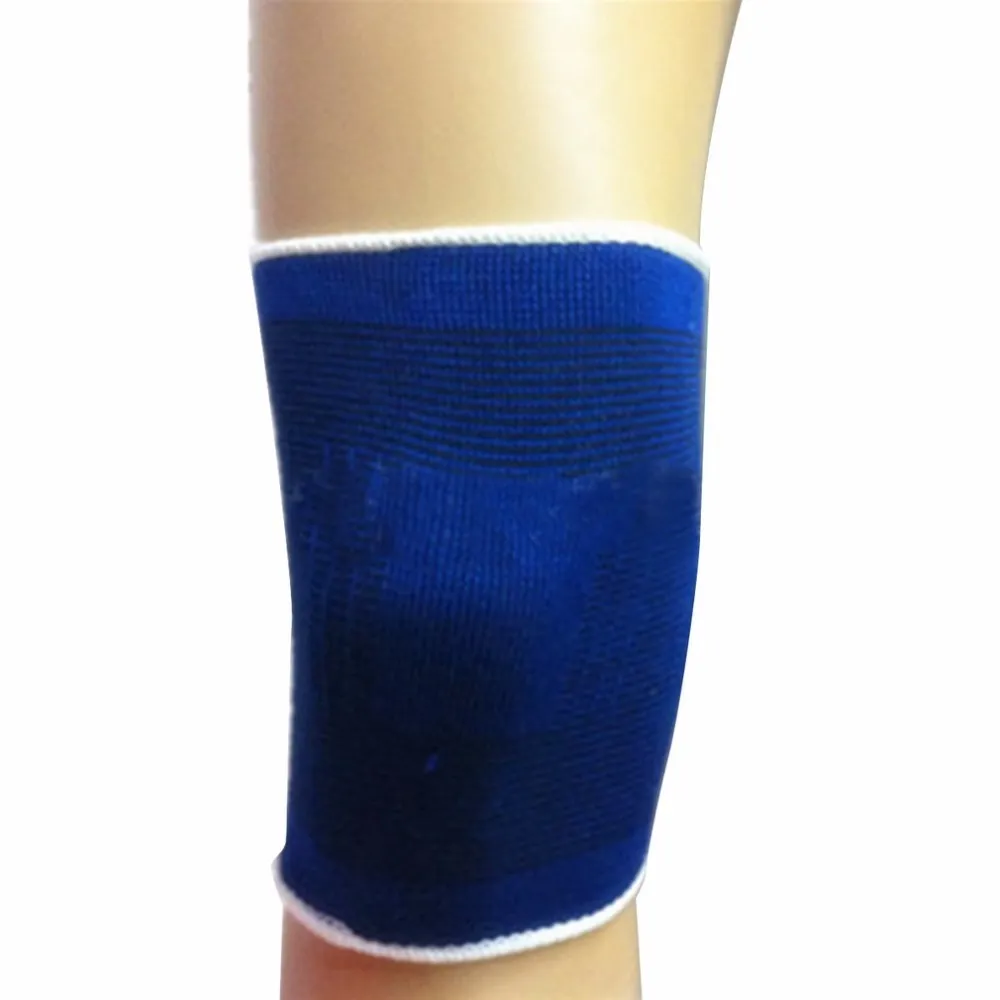 Rodilleras deportivas para hombres y mujeres, rodilleras elásticas  presurizadas, soporte para fitness, baloncesto, voleibol, protector (color  azul