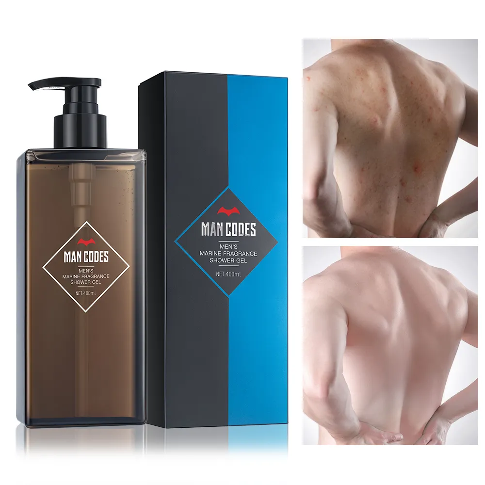 400 ml hombres perfume ducha dispensador de gel de limpieza profundo espuma espuma duradera con fragancia oceánico lavado humectante cuidado del cuerpo
