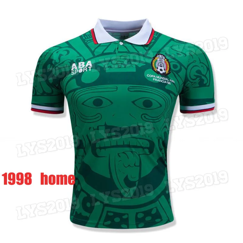 Mexico 1998 Retro Soccer Jersey Zidane Henry Vintage Futbol