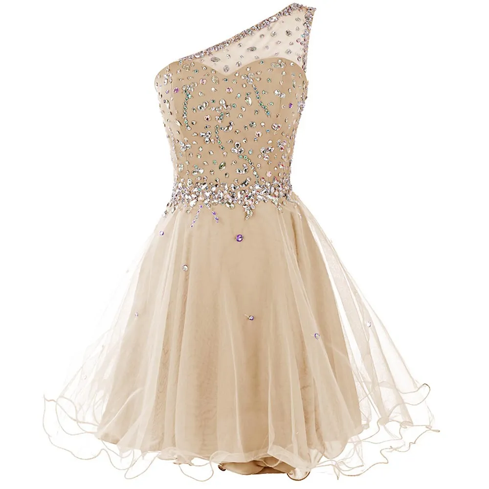 dress for homecoming 2017 Ombreprom Black Homecoming Dress Cute A-Line main image 0