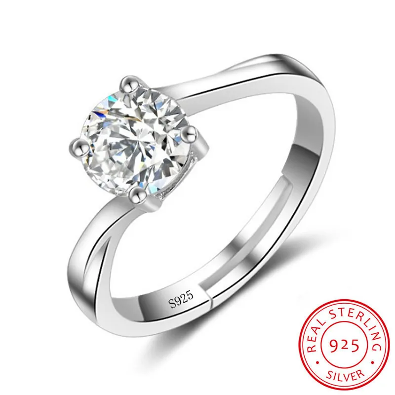 Bagues réglables en argent Sterling 925 pour femmes, vente en gros, Design Unique, avec zircone cubique, bijoux CZ, XR056