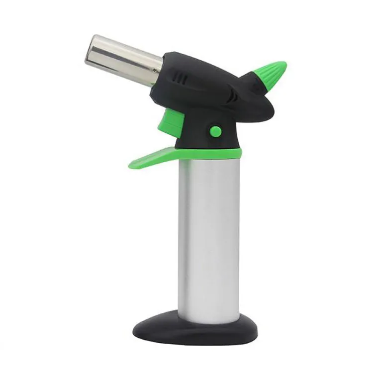 NIEUWE roken accessoires 1300c butaan schrobt toorts straalvlamaansteker keuken torchlighter gigantische zware hervulbare micro culinaire DAB DHL gratis