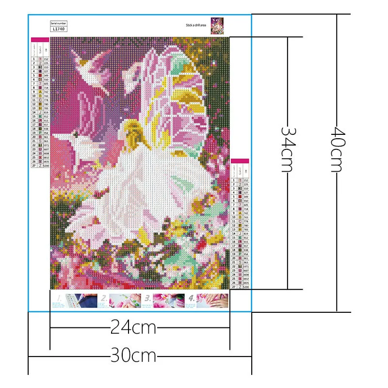 HUACAN 5D fai da te allevamento di polli diamante ricamo punto croce ptura quadrata completa animale mosaico ricamo decorazioni per la casa  15