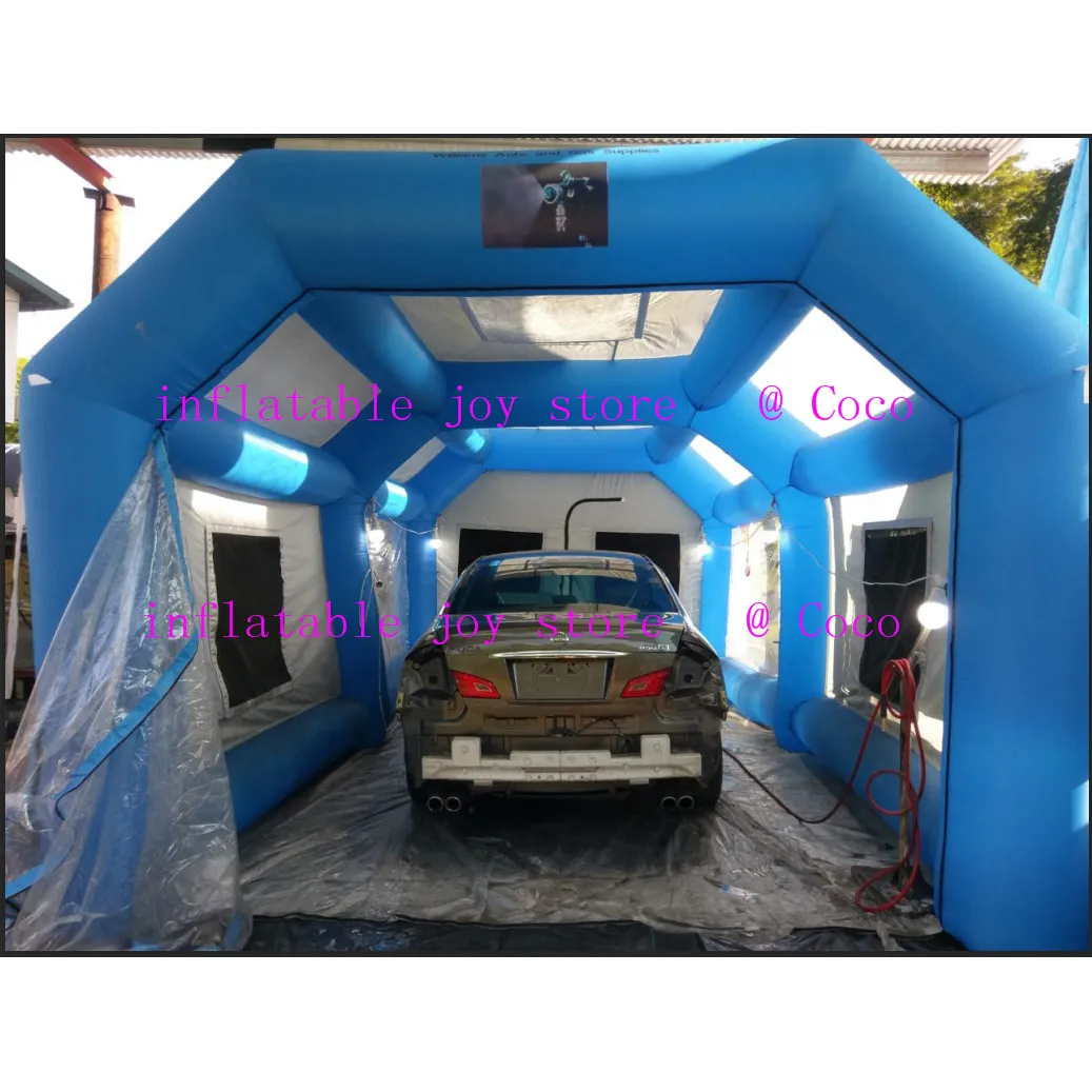 Customized Giant Inflatable Spray Booth For Sale Car Painting