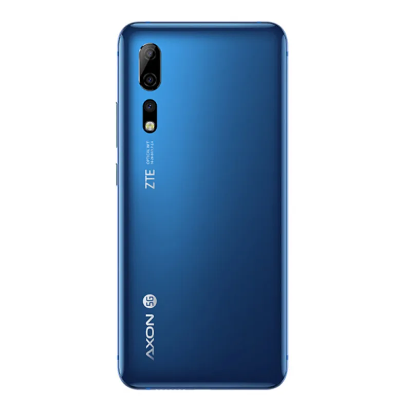 الأصل ZTE أكسون 10 برو 5G LTE الهاتف المحمول 12GB RAM 256GB ROM أنف العجل 855 الثماني النواة الروبوت 6.47 "الهاتف الخليوي 48MP بصمة ID الذكية