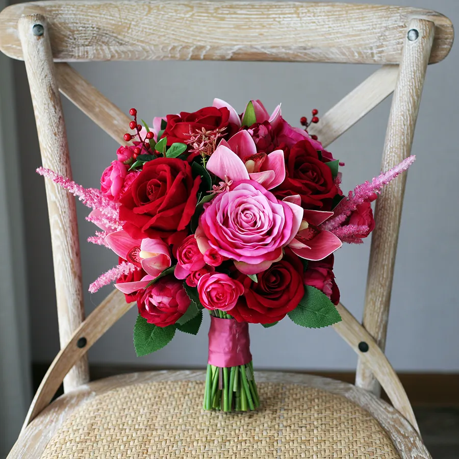 Fuchsia Wedding Flowers | Buffalo Wedding \u0026 Event Flowers by Lipinoga  Florist, image size:900x900