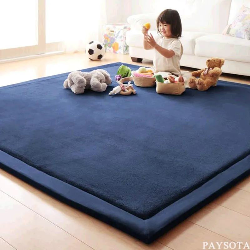 PAYSOTA Thickening of coral fleece tatami mat sitting room table by the bed bedroom Rug shop carpet