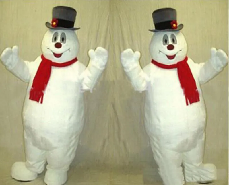 2019 Hot Sale Mascot City Frosty The Snowman Mascot Kostym Anime Kits Mascot Tema Fancy Dress Carnival Costume
