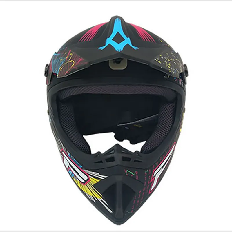 ゴーグル付き！バイク オフロードヘルメット ATV フルフェイスヘルメット　新品 バイク オフロードヘルメット ATV フルフェイスヘルメット