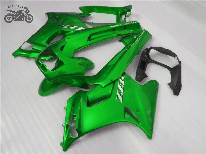 Personalizza le carenze cinesi impostate per Kawasaki 1990-2007 ZZR250 Road Racing Motorcycle Repair Parti della carenatura ZZR-250 ZZR 250 90-07