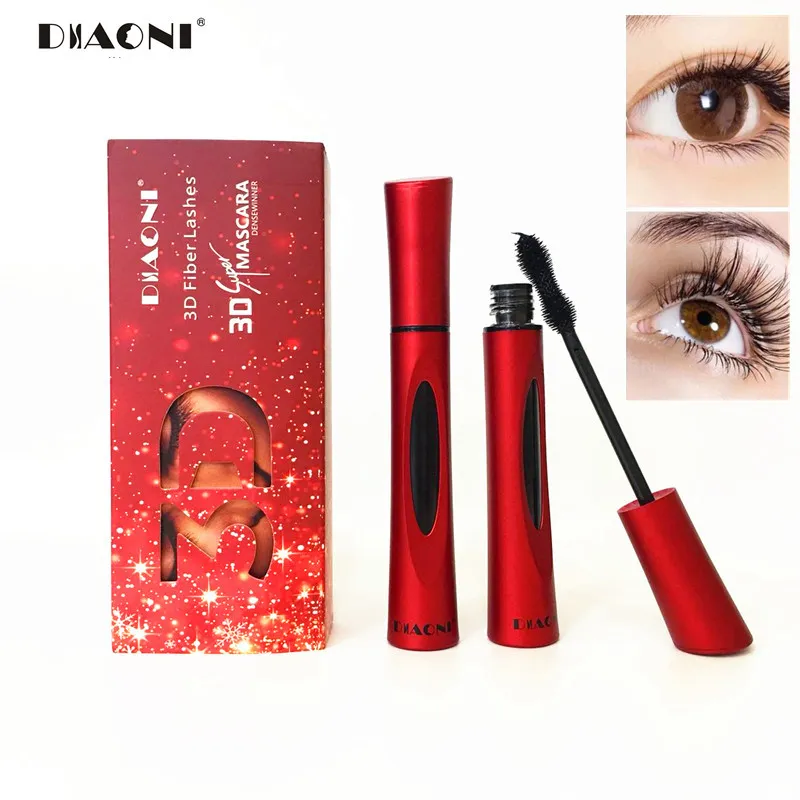 2019 Newest Red 3D Fiber Lash Mascara Makeup Eyelash Mascara